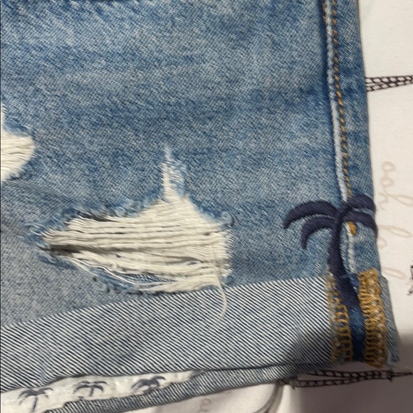 H&M ripped denim shorts - Picture 3 of 4